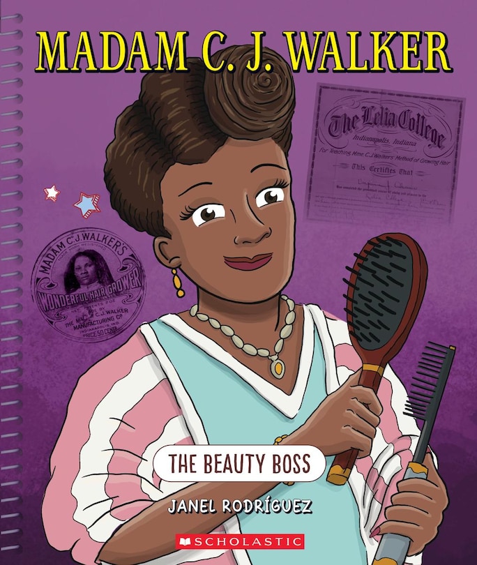 Front cover_Madam C. J. Walker: The Beauty Boss (Bright Minds)