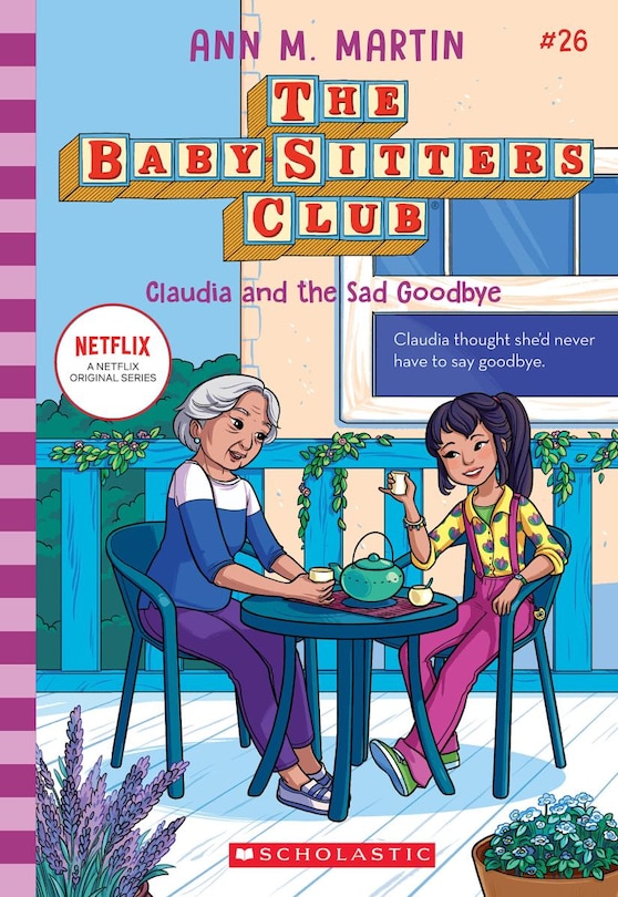 Front cover_Claudia and the Sad Good-bye (The Baby-sitters Club #26)