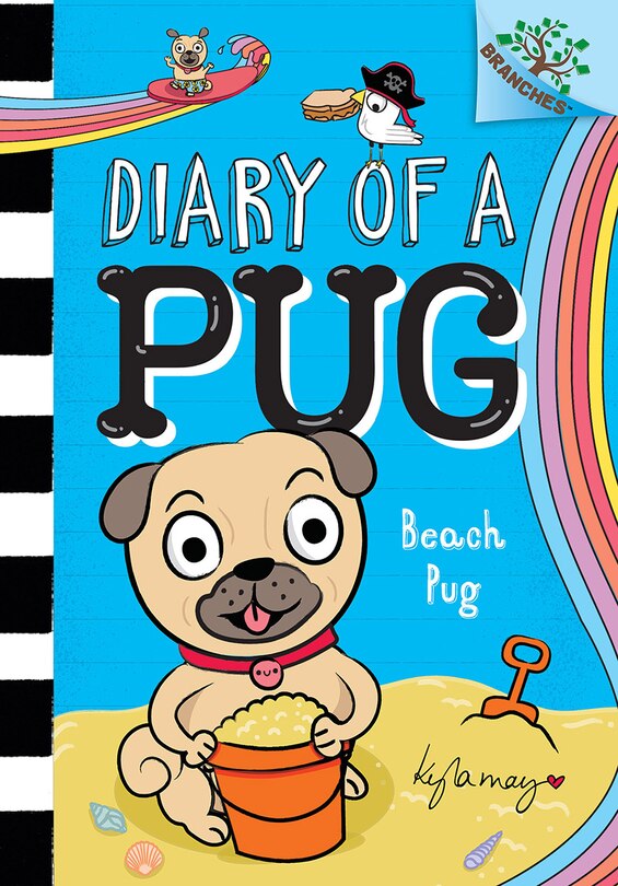 Front cover_Beach Pug: A Branches Book (Diary of a Pug #10)