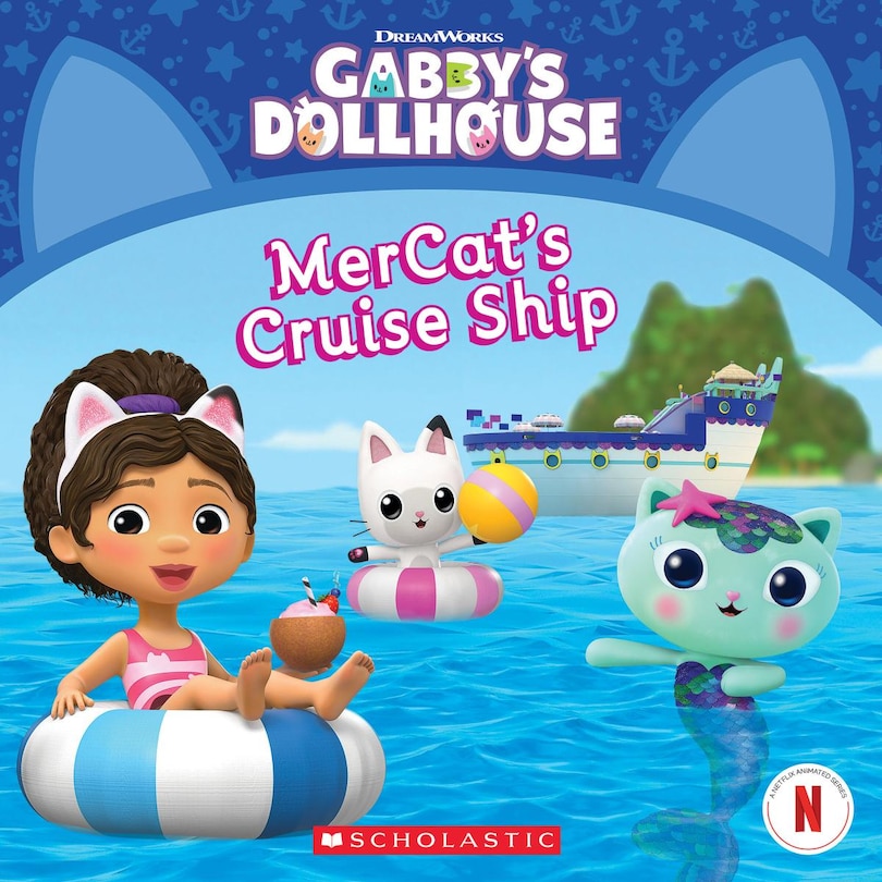 Front cover_MerCat's Cruise Ship (Gabby's Dollhouse Storybook)