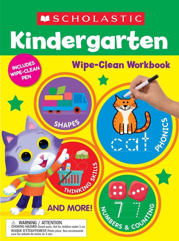 Front cover_Kindergarten Wipe-Clean Workbook