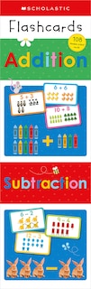 Front cover_Addition & Subtraction Flashcard Double Pack: Scholastic Early Learners (Flashcards)
