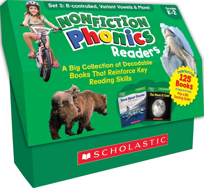 Front cover_Nonfiction Phonics Readers Set 3: R-Control, Variant Vowels & More (Multiple-Copy Set)