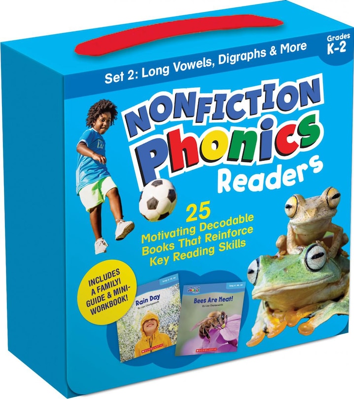 Couverture_Nonfiction Phonics Readers Set 2: Long Vowels, Digraphs & More (Single-Copy Set)