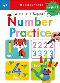 Front cover_Write-and-Repeat Number Practice: Scholastic Early Learners (Write-and-Repeat)