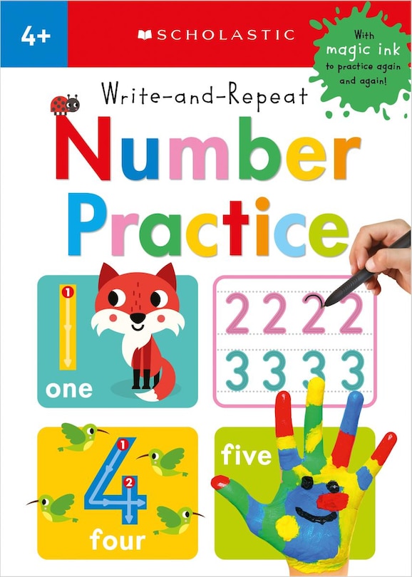 Front cover_Write-and-Repeat Number Practice: Scholastic Early Learners (Write-and-Repeat)