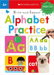 Front cover_Write-and-Repeat Alphabet Practice: Scholastic Early Learners (Write-and-Repeat)