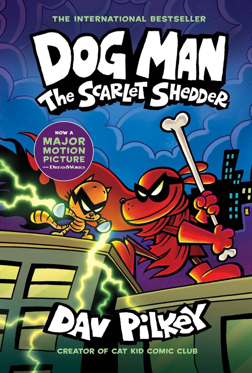 Dog man book toys clearance