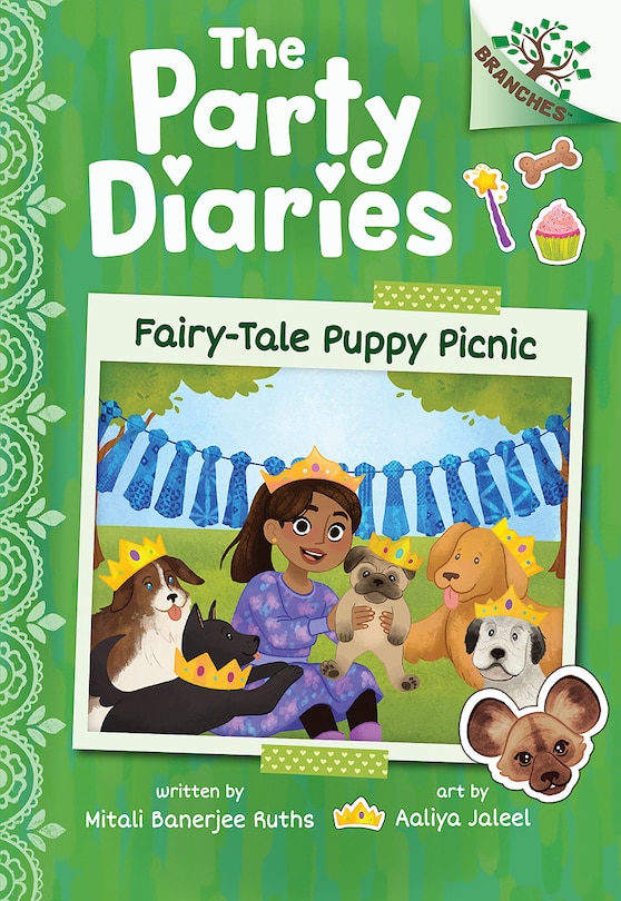 Front cover_Fairy-Tale Puppy Picnic: A Branches Book (the Party Diaries #4)