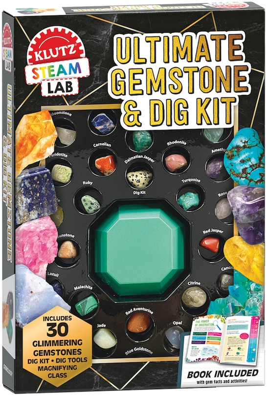 Front cover_STEAM Lab Ultimate Gemstone and Dig Kit