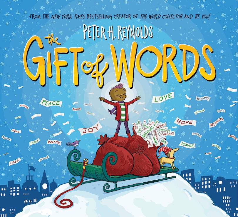 Front cover_The Gift of Words (A Holiday Picture Book)