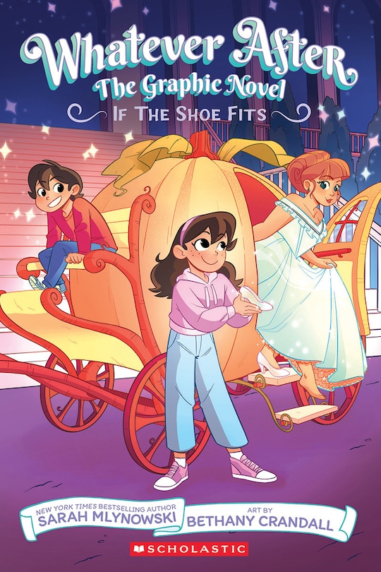 Front cover_If the Shoe Fits (Whatever After Graphic Novel #2)