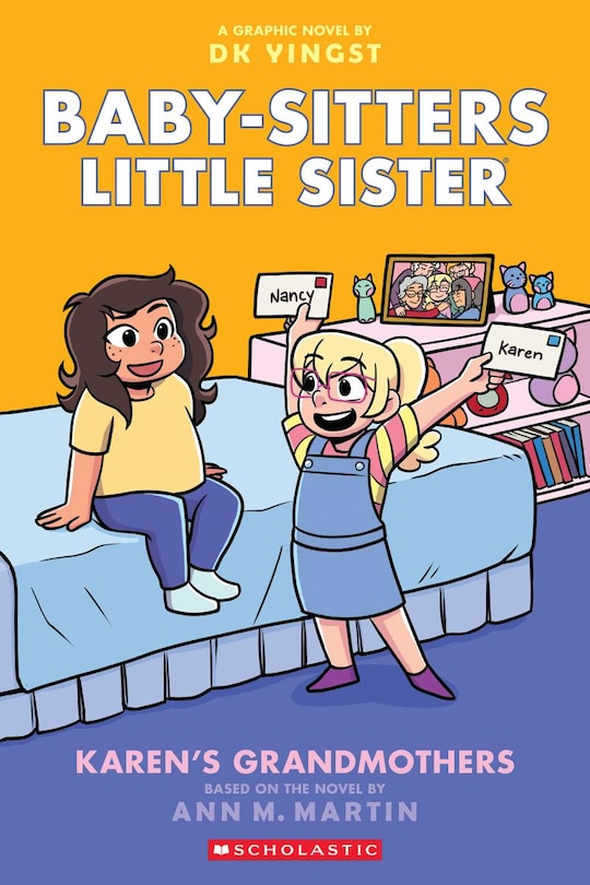 Front cover_Karen's Grandmothers: A Graphic Novel (Baby-Sitters Little Sister #9)