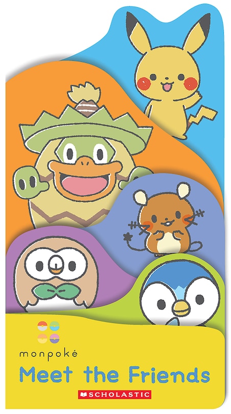 Couverture_Meet the Friends (Monpoké Board Book)