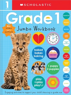 Front cover_First Grade Jumbo Workbook: Scholastic Early Learners (Jumbo Workbook)