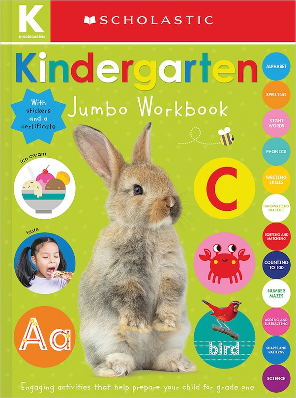 Front cover_Kindergarten Jumbo Workbook: Scholastic Early Learners (Jumbo Workbook)