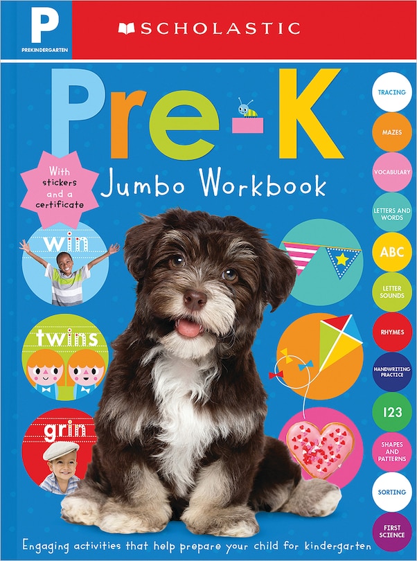 Couverture_Pre-K Jumbo Workbook: Scholastic Early Learners (Jumbo Workbook)