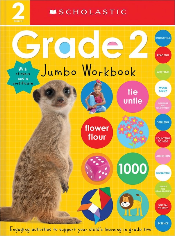 Front cover_Second Grade Jumbo Workbook: Scholastic Early Learners (Jumbo Workbook)