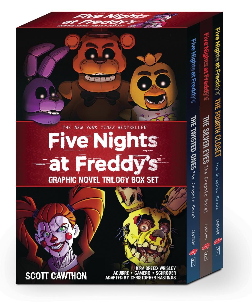 Five Nights At Freddy's Graphic Novel Trilogy Box Set Book By