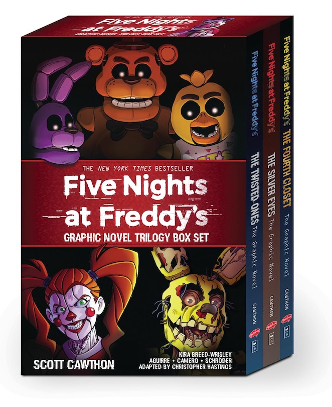 Couverture_Five Nights at Freddy's Graphic Novel Trilogy Box Set