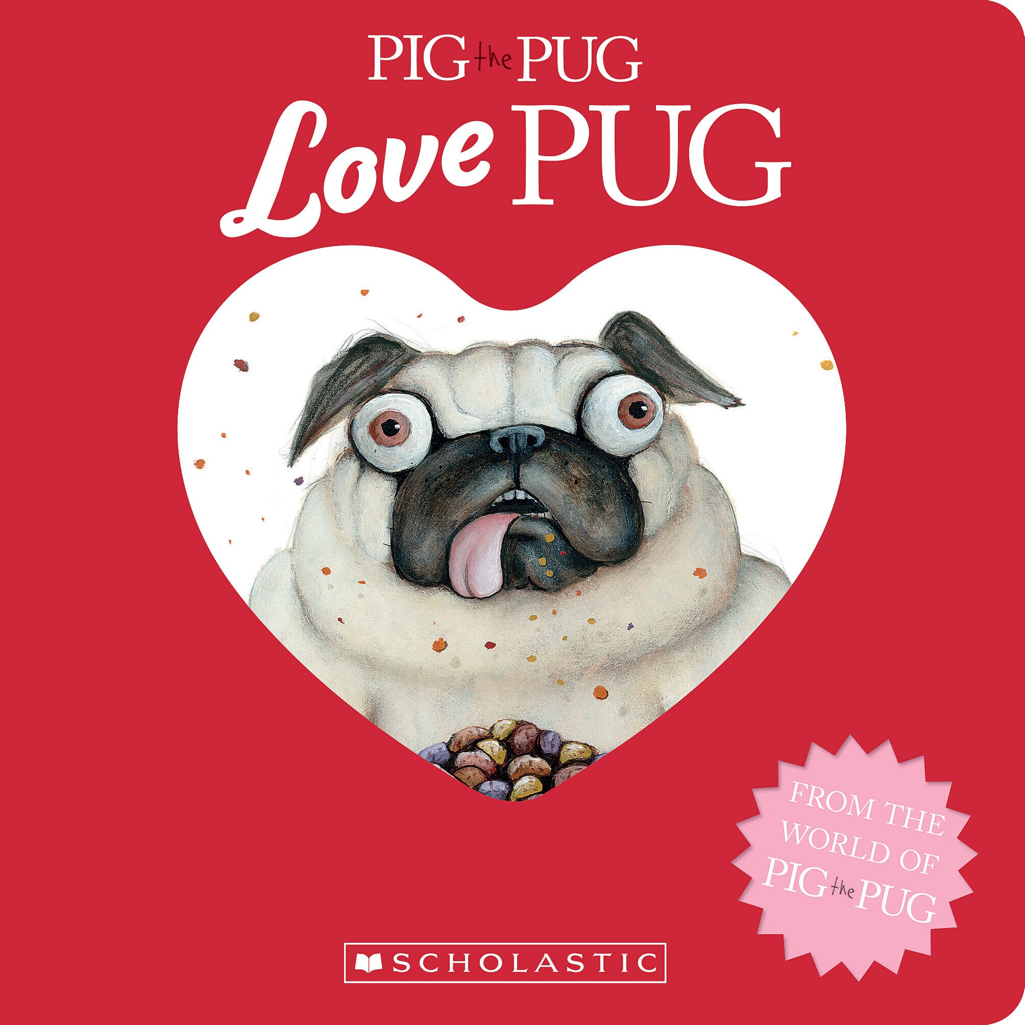 Pig the Pug Love Pug Indigo