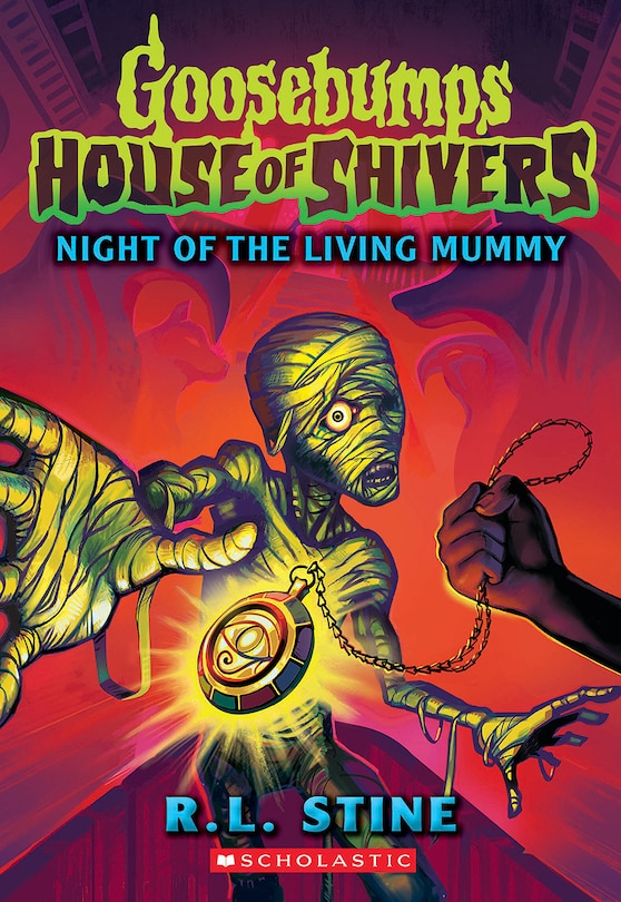 Front cover_Night of the Living Mummy (House of Shivers #3)
