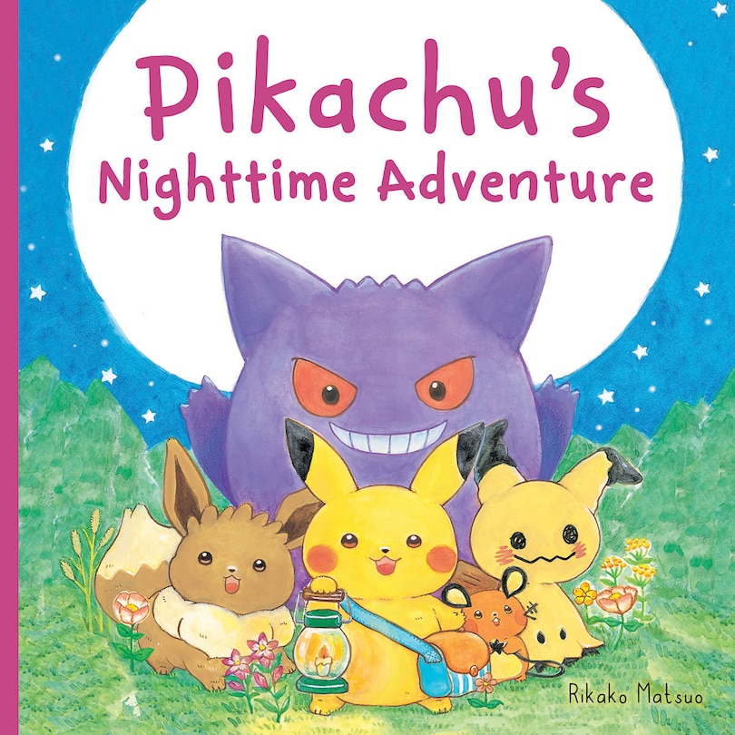 Front cover_Pikachu's Nighttime Adventure (Pokémon monpoké picture book) (Media tie-in)