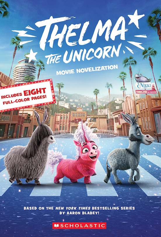 Front cover_Thelma the Unicorn (Movie Novelization) (Media tie-in)