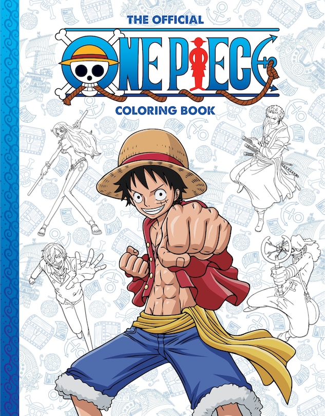 Front cover_One Piece: The Official Coloring Book (Media tie-in)