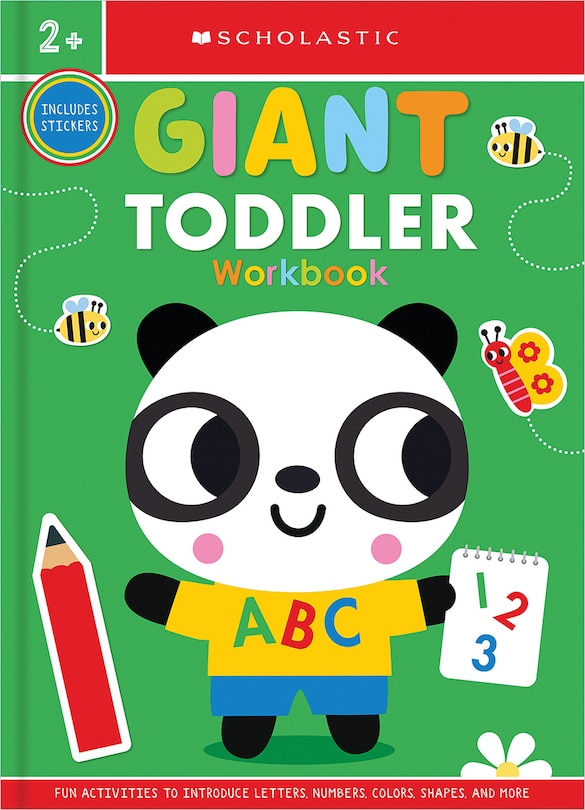 Front cover_Giant Toddler Workbook: Scholastic Early Learners (Workbook)