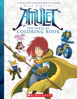 Front cover_Amulet: The Official Coloring Book
