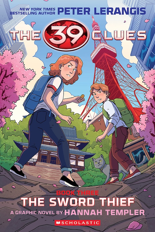 Couverture_39 Clues: The Sword Thief: A Graphic Novel (39 Clues Graphic Novel #3)