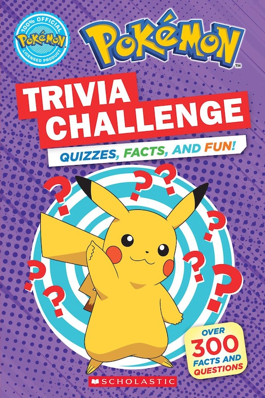 Front cover_Trivia Challenge: Quizzes, Facts, and Fun! (Pokémon)