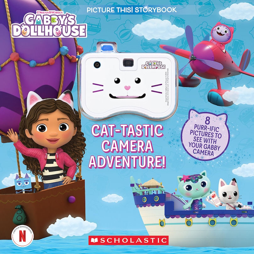 Front cover_Cat-tastic Camera Adventure! (Gabby's Dollhouse) A Picture This! Storybook (Media tie-in)