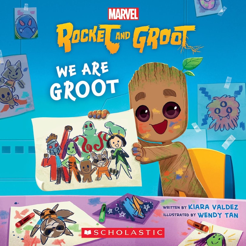 Front cover_We Are Groot (Marvel's Rocket and Groot Storybook)