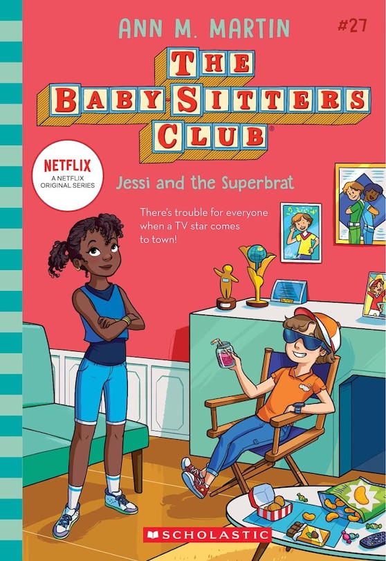 Front cover_Jessi and the Superbrat (The Baby-sitters Club #27)