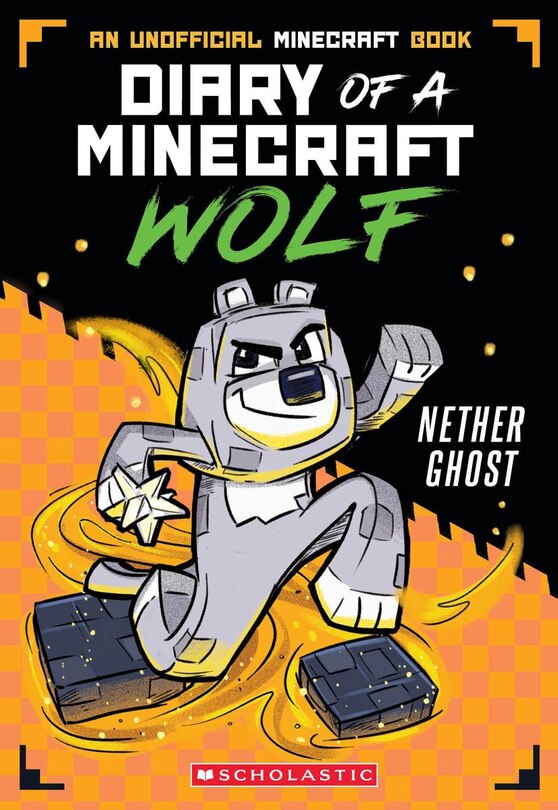 Front cover_Nether Ghost (Diary of a Minecraft Wolf #3)