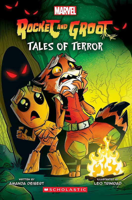 Front cover_Tales of Terror: A Graphix Book (Marvel's Rocket and Groot)