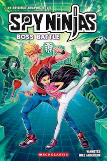 Front cover_Boss Battle (Spy Ninjas Official Graphic Novel #3)