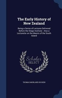 Couverture_The Early History of New Zealand