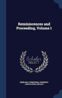 Front cover_Reminiscences and Proceeding, Volume 1