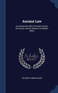 Front cover_Ancient Law