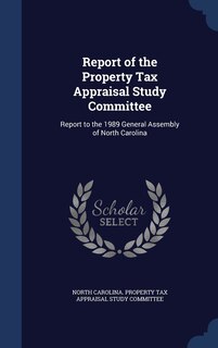 Front cover_Report of the Property Tax Appraisal Study Committee