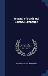 Front cover_Journal of Faith and Science Exchange