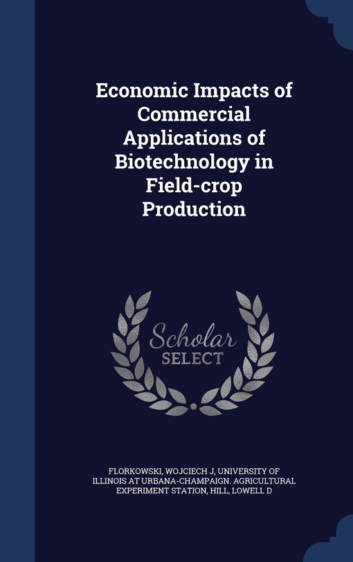 Couverture_Economic Impacts of Commercial Applications of Biotechnology in Field-crop Production