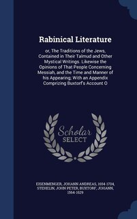 Front cover_Rabinical Literature