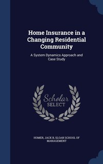 Front cover_Home Insurance in a Changing Residential Community