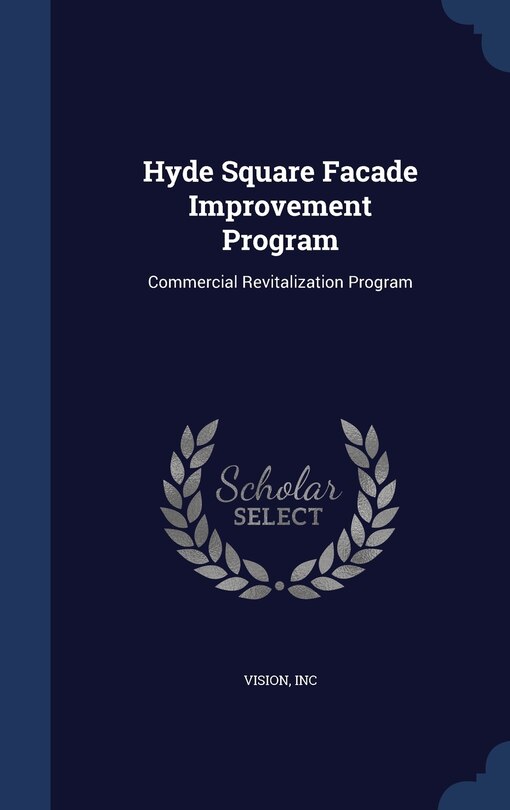 Front cover_Hyde Square Facade Improvement Program