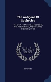 Couverture_The Antigone Of Sophocles