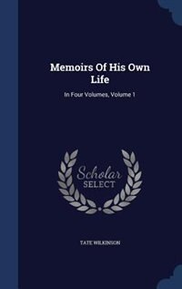 Couverture_Memoirs Of His Own Life